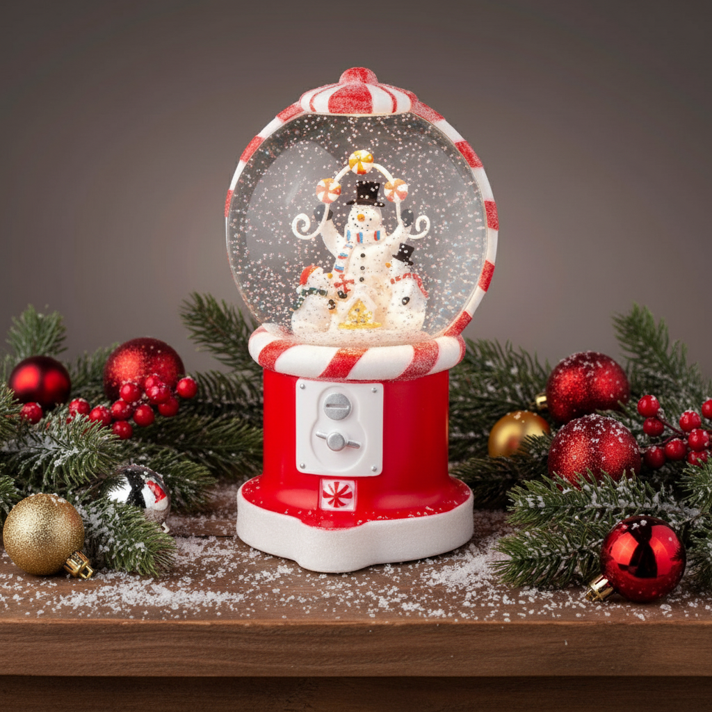 Christmas Candy Dispenser Water Spinner