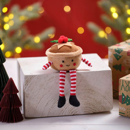 Mince Pie Fabric Shelf Sitter