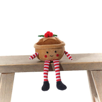 Mince Pie Fabric Shelf Sitter