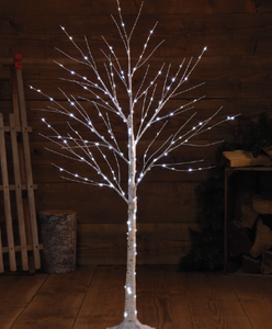 Noma Christmas Birch Tree LED 1.2m
