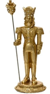 Gold Nutcracker Soldiers Christmas Decorations