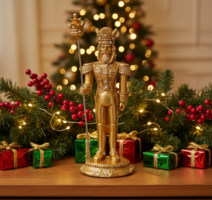 Gold Christmas Nutcracker Soldiers