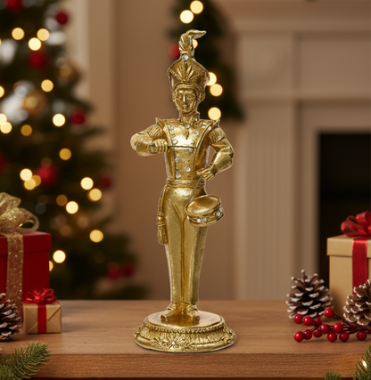 Gold Christmas Nutcracker Soldier