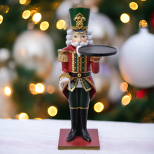 Load image into Gallery viewer, Christmas Nutcracker Decoration with Serving Plate Ornament
