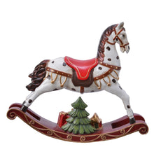 Load image into Gallery viewer, Vintage Style Rocking Horse Christmas Ornament
