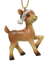 Load image into Gallery viewer, Set of 2 Christmas Baby Reindeer Hanging Decoration
