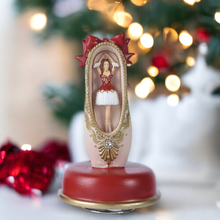 Load image into Gallery viewer, Ballet Dancer in Ballet Shoe Christmas Music Box
