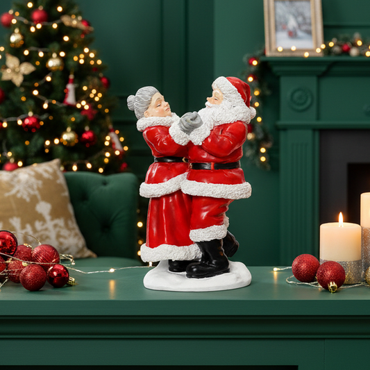 Mr and Mrs Claus Christmas Ornament 27cm