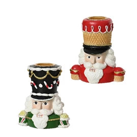 Nutcracker Candle Holder Assorted