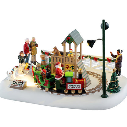 Lemax Puppy Play Park