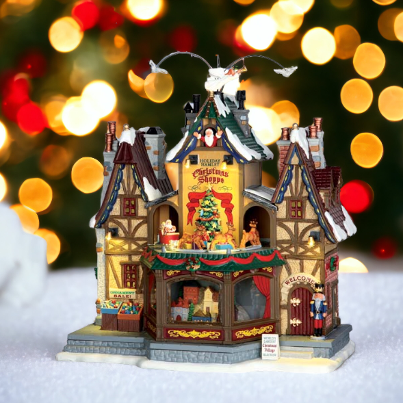 Lemax Holiday Hamlet Christmas Shoppe Decoration