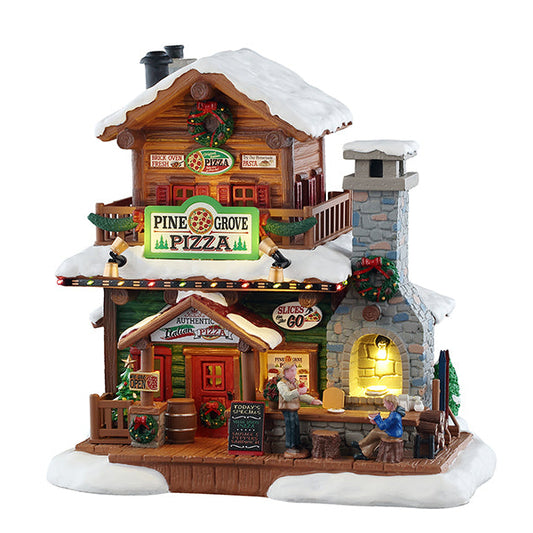 Lemax Pine Grove Pizza