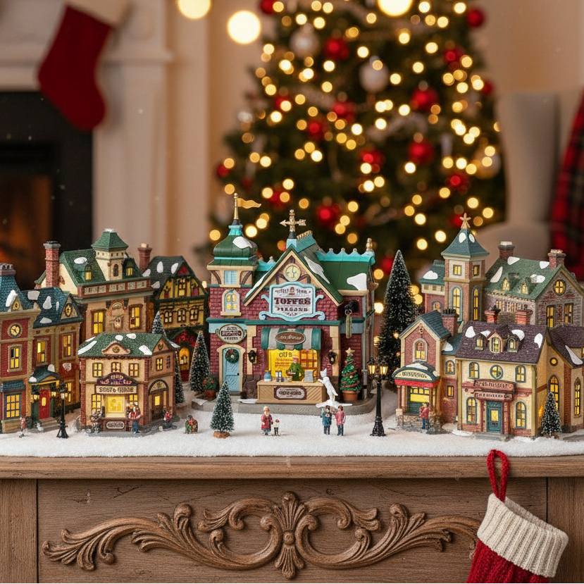 Lemax Tiny Tim's Toffee Makers