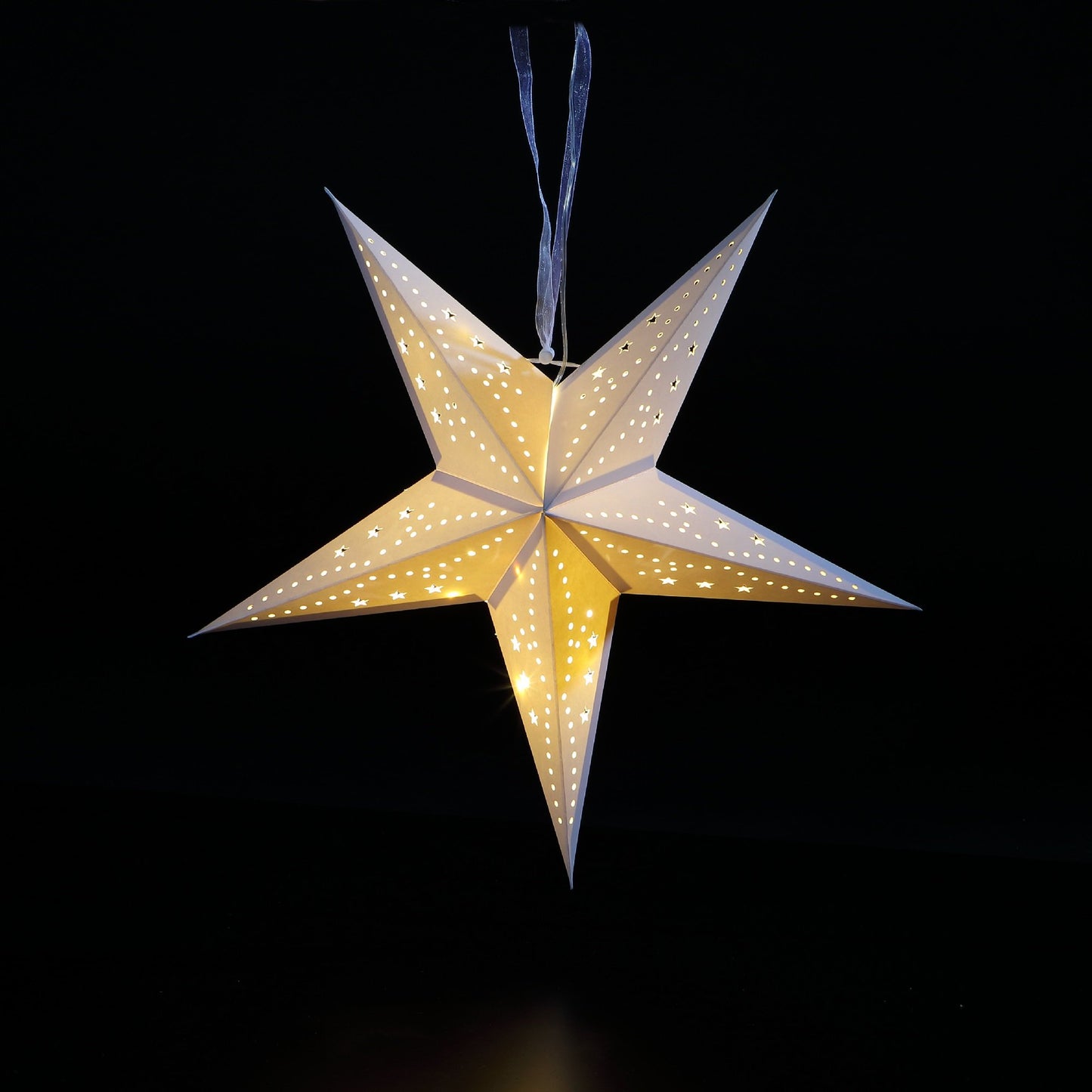 40cm LED Stardust Star Paper Christmas Decoration