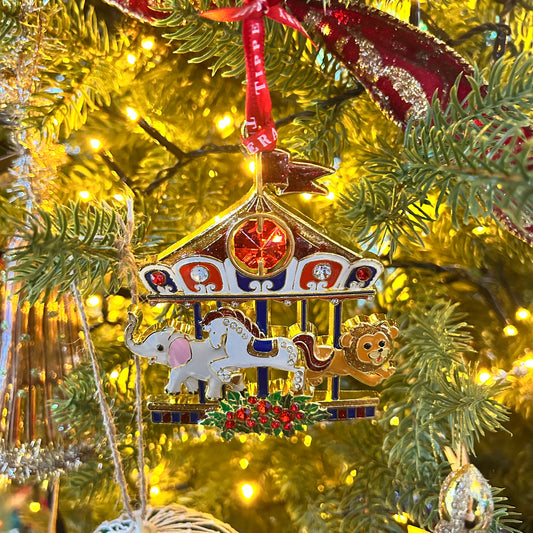 Gem Carousel Christmas Decoration