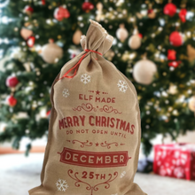 Load image into Gallery viewer, Christmas Gifts Jute Sack
