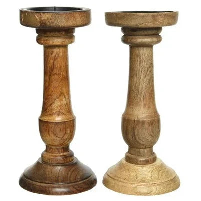 Wooden Christmas Candle Holder
