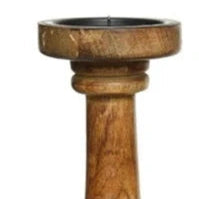 Wooden Christmas Candle Holder