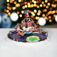 Load image into Gallery viewer, Lemax Reindeer On Holiday Santa&#39;s Wonderland Decoration
