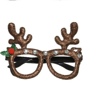 Reindeer Novelty Glasses