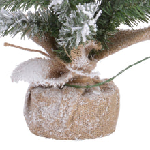 Load image into Gallery viewer, Snowy Imperial Pre-Lit Mini Christmas Tree 45cm
