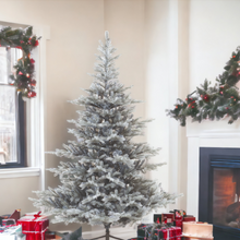 Load image into Gallery viewer, Everlands Frosted Grandis Fir Christmas Tree 6ft/180cm

