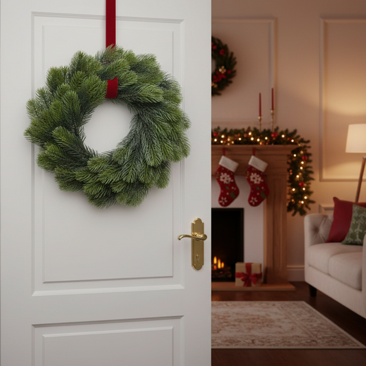Everlands Winnipeg Real Look Christmas Wreath 50cm