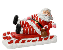Load image into Gallery viewer, Santa on Sleigh Christmas Tree Base
