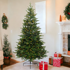 Everlands Allison Pine Pre Lit Christmas Tree 7ft/210cm