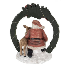 Load image into Gallery viewer, Santa and Reindeer Ornament
