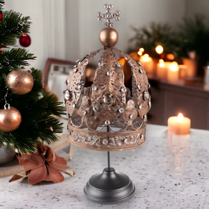 Crown on Stand Decoration