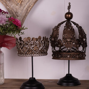 Crown on Stand Decoration