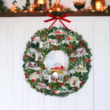 Load image into Gallery viewer, Coppenrath Christmas Wreath Vintage Style Advent Calendar
