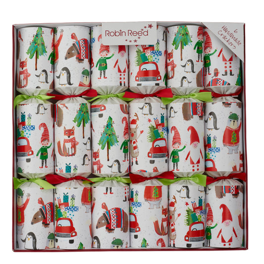 Robin Reed 6 Racing Elf Christmas Cracker