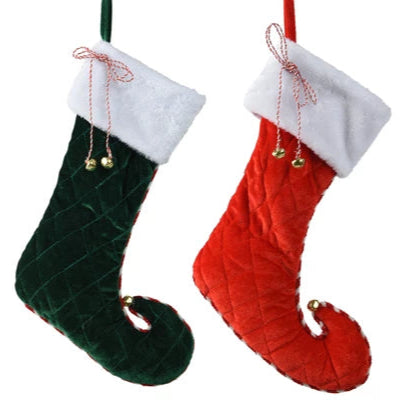 Elf Shoe Christmas Stocking