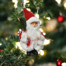 Load image into Gallery viewer, Candy Cane Santa Decoration
