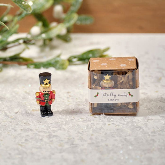 Christmas Tiny World Resin Nutcracker Keepsake Ornament