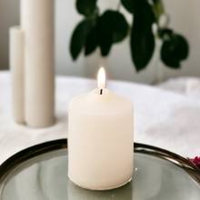 Load image into Gallery viewer, Outdoor LED Cream Church Candle 12.5cm
