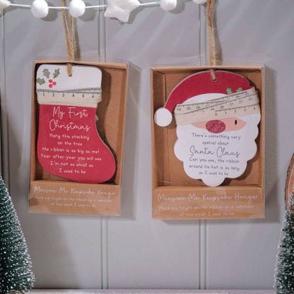 Christmas Baby Keepsake Hanger 2 assorted