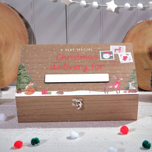 Winter Wonderland Wooden Christmas Eve Box