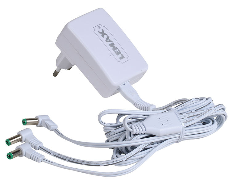 Lemax Expansion Adaptor 4.5v 3-Output, Changeable Plug