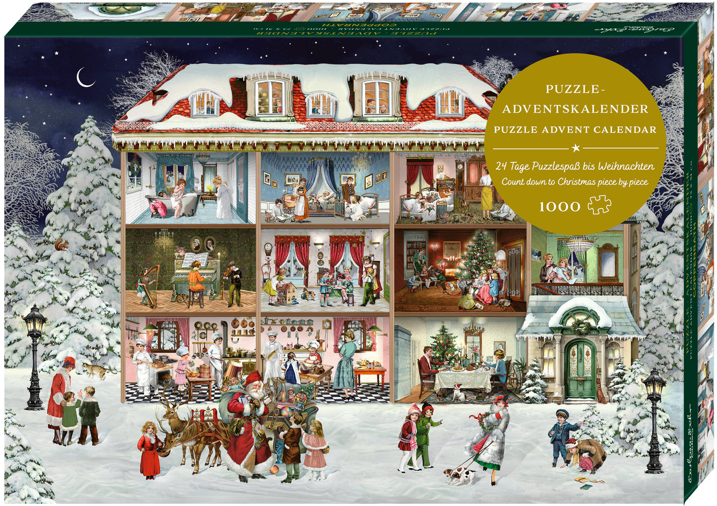 Coppenrath A Wonderful Christmas House Advent Calendar Jigsaw Puzzle