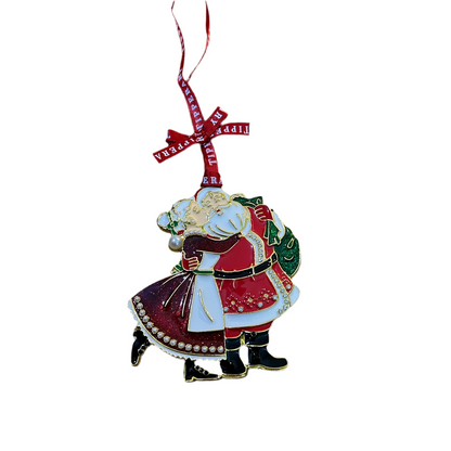 Sparkle Mr & Mrs Claus Christmas Decoration