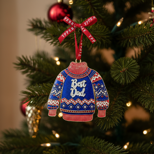 Loved Ones Best Dad Christmas Decoration