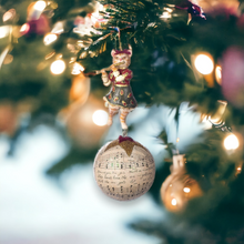 Load image into Gallery viewer, Goodwill Parade Musical Cat Christmas Ornament
