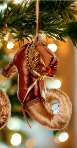 Christmas Jester Shoes Hanging Decoration