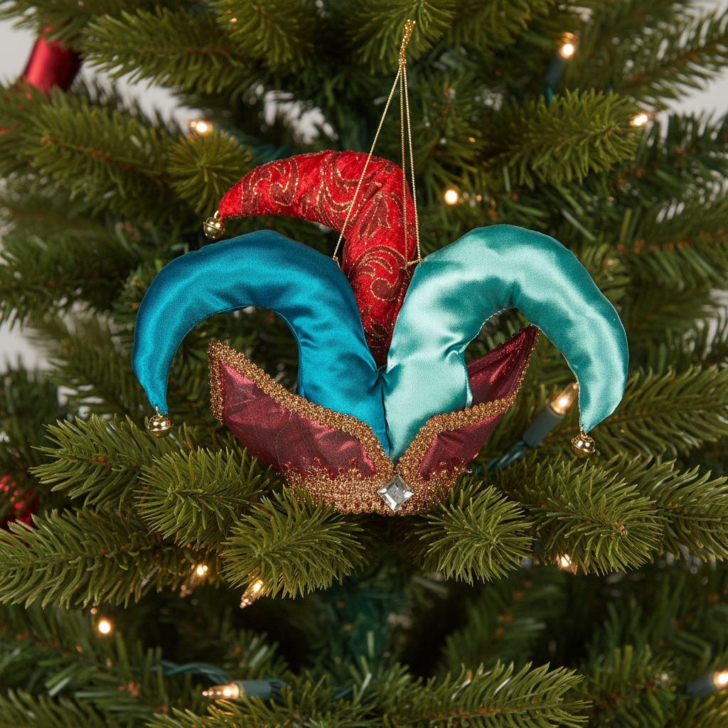 Christmas Jester Hat Hanging Christmas Decoration