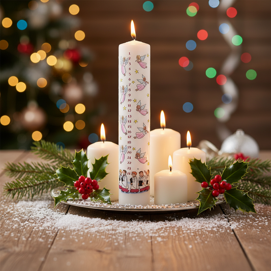 Coppenrath Choir Boys Advent Pillar Candle