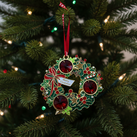Gem Wreath Christmas Decoration