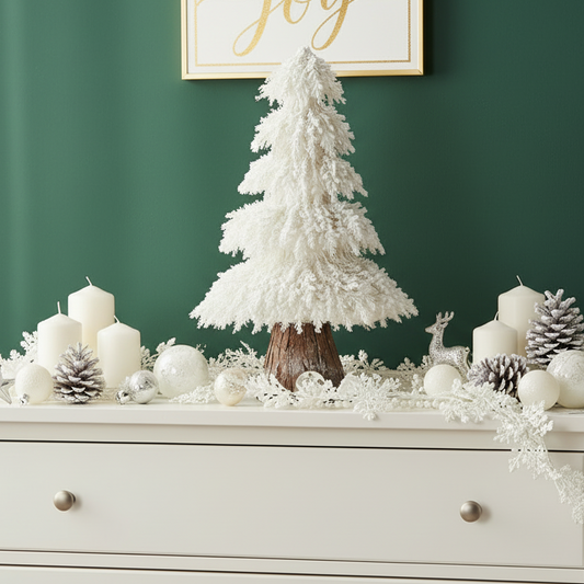 Magical White Fir Christmas Tree